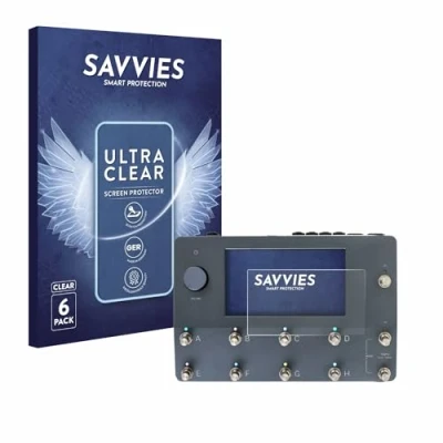 Afbeelding van Savvies Screenprotector voor Neural DSP Quad Cortex Folie Beschermfolie transparant (6 Stuks)