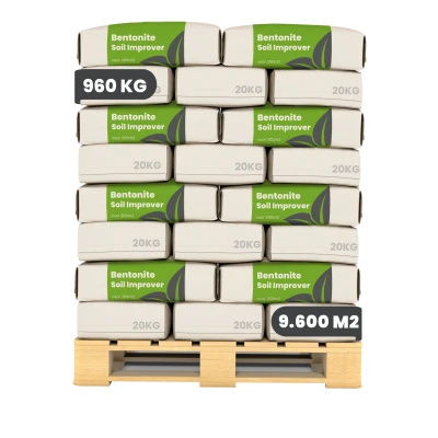 Afbeelding van Organifer Bentoniet Klei Zandgrond Bodemverbeteraar(48x = 960 kg voor 9600 m2)