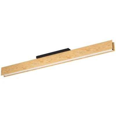 Afbeelding van EGLO connect.z Anchorena Z Plafondlamp 123 cm Bruin/Zwart/Wit Instelbaar RGB &amp; wit licht Dimbaar Zigbee