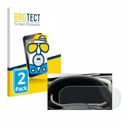 Afbeelding van BROTECT Screenprotector voor Dacia Duster Tacho (2024) Folie Beschermfolie matte (2 Stuks)