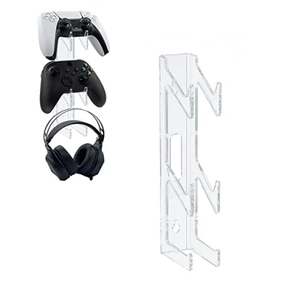 Afbeelding van Mcbazel Controller Wall Mount and Headset Stand for PS5/PS4/Xbox/NS Switch Dual