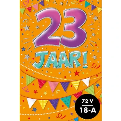 Afbeelding van Kaart That funny age 23 jaar TFA030