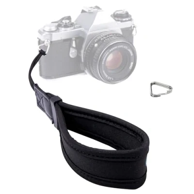 Afbeelding van Lens Aid Polsband van neopreen voor camera: camerariem pols, geschikt Canon, Nikon, Sony, Fujifilm, Olympus, Leica etc.