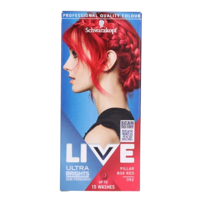 Afbeelding van Schwarzkopf Live Ultra Brights Pillar Box Red 092 80 ml