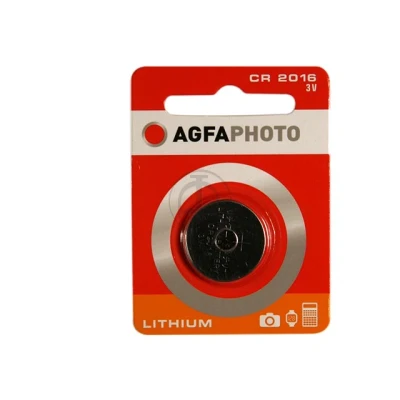 Afbeelding van Agfaphoto Batterij Lithium, Knoopcel, CR2016, 3V Extreme, Retail blisterverpakking (1 pack)