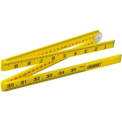 Afbeelding van Draper 20700 Kunststof vouwregel, 1 meter lengte