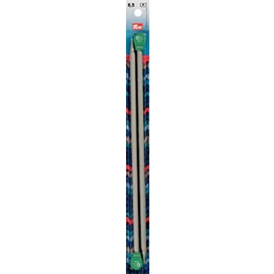 Afbeelding van Prym Jackenstricknadeln Alu 30 cm 6,50 mm Grau Ferri da Maglia per Giacca, Alluminio, Grigio, 6,5