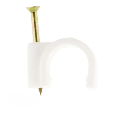 Afbeelding van Zenitech 100 meplatbevestigingen. Diameter 12 mm Stuk wit