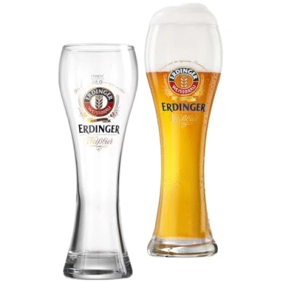 Afbeelding van Erdinger Bierglas Weizen 500 ml 2 stuks