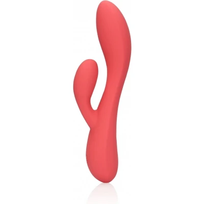 Afbeelding van Smooth Ultra Soft Silicone Rabbit Vibrator Astro Dust