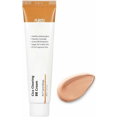 Afbeelding van Purito Seoul Cica Clearing BB Cream 27 Sand Beige 30ml