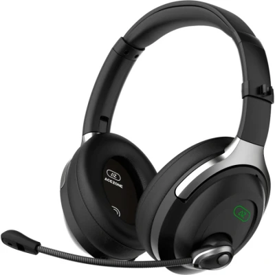 Afbeelding van AceZone A Spire Wireless Hybrid ANC Gaming Headset Zwart PC/PS4/PS5/Xbox Series XS/Switch/Mobile