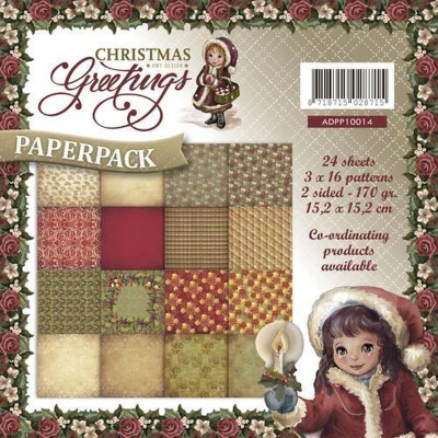 Afbeelding van Paperpack Amy Design Christmas Greetings