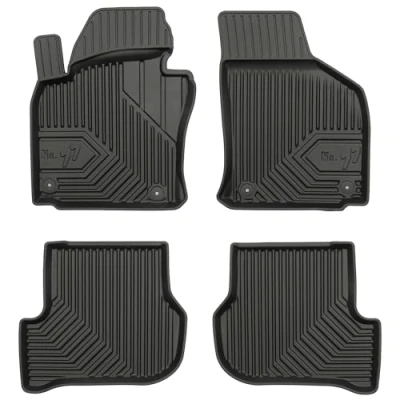 Afbeelding van M MOTOS Auto Vloermatten van rubber voor SEAT Leon II 2005 2012 Verbeter uw reiscomfort met Anti Slip Mat Car No.77 alle weersomstandigheden, bescherming tegen vuil