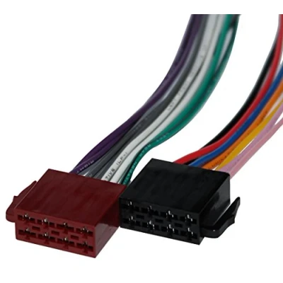 Afbeelding van AERZETIX 2 x stekker ISO 8PIN x2 autoradio voorbedraad 16pin