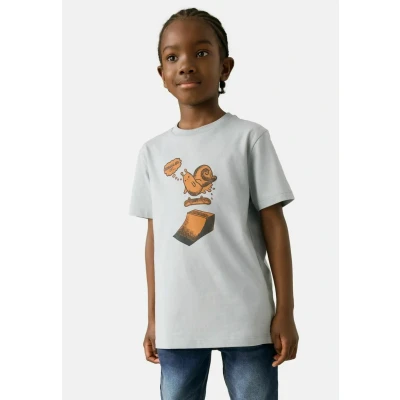 Afbeelding van Next Short Sleeve Graphic Regular FIT Tshirt print voor kinderen, Maat: 110, Blue snail