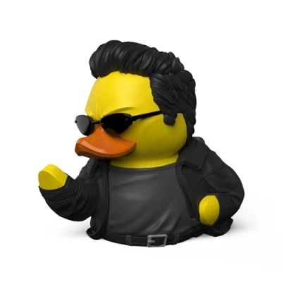 Afbeelding van TUBBZ Eerste editie: The Matrix Neo Cosplaying Rubber Duck Vinyl Figuur
