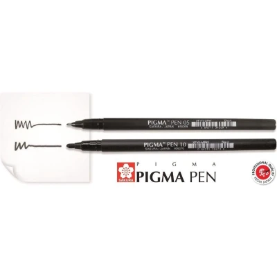 Afbeelding van Sakura Pigma Pen Zwart Set 3