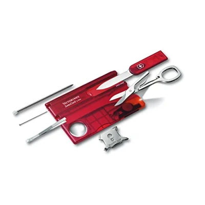 Afbeelding van Victorinox Swiss Card Lite Rood Multitools &amp; Zakmessen