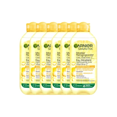 Afbeelding van 3x Garnier SkinActive Micellair Reinigingswater met Vitamine C 400 ml