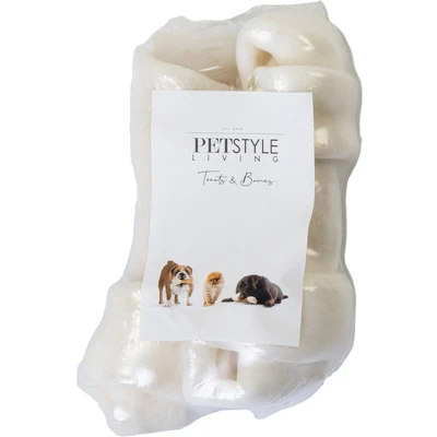 Afbeelding van Petstyleliving Gepoft geknoopt bot rund 15 16cm