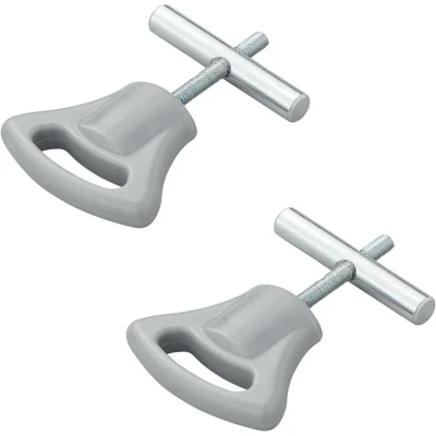 Afbeelding van Pro Plus Eindstop met Kunststof Knop voor Tentrail Ø 5 t/m 6 mm 2 stuks