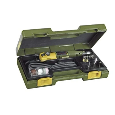 Afbeelding van Proxxon 28430 Micromot 230/E Boor en freesapparaat met 34 hulpmiddelen in koffer, 230 volt handapparaat