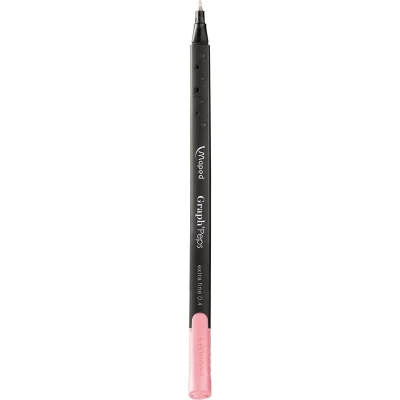 Afbeelding van 12x Maped GraphPeps fineliner, blush