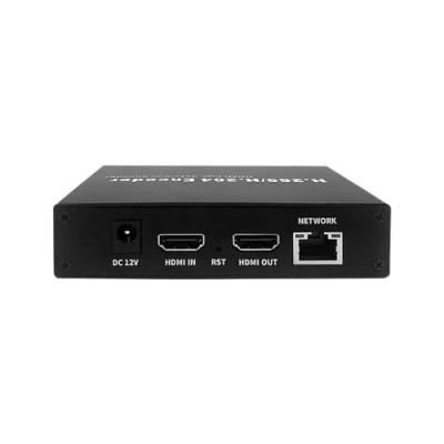 Afbeelding van EXVIST H.265 1080P HDMI video encoder met Loopout, naar RTMP SD kaartsleuf Max.128G, DDNS HTTP RTSP TS UDP voor IPTV Live streaming YouTube Facebook Vimeo