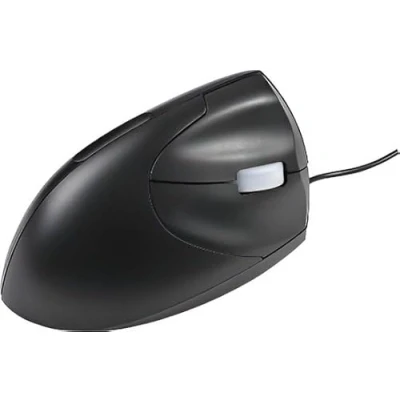 Afbeelding van Ergonomique Ergonomische muis Computermuis Verticale ErgoMouse Vertical Rechtshandig Zwart