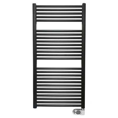 Afbeelding van Wiesbaden Elara elektrische radiator 118,5 x 60 cm mat zwart