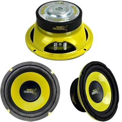 Afbeelding van 2 PYLE PLG64 luidsprekers woofer 16,50 cm 165 mm 6,5&quot; diameter 300 watt rms 600 max impedantie 4 ohm autodeuren vanaf voorbereiding spl, in paren