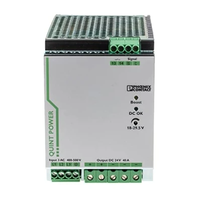 Afbeelding van Phoenix Contact QUINT PS/3AC/24DC/40 DIN rail netvoeding 24 V/DC 40 A 960 W Aantal uitgangen: 1 x Inhoud: stuk(s)