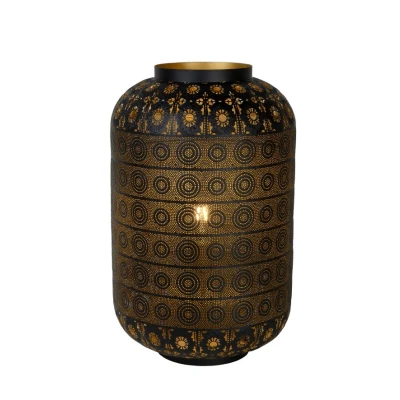 Afbeelding van Lucide TAHAR Tafellamp Ø 39 cm 1xE27 Zwart