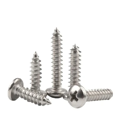 Afbeelding van 100 Stuks Zelftappende Schroef Rvs Kruis Verzonken Ronde Kop M1 M1.2 M1.4 M1.5 M1.7 M1.8 M2 M2.2 M2.3 M2.5 M2.6(10mm x100pcs,M1)
