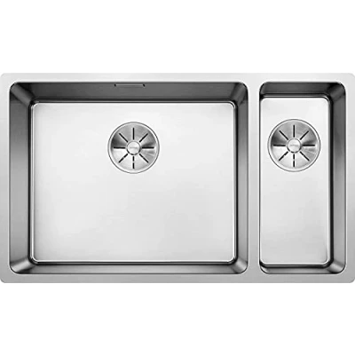 Afbeelding van Blanco Andano dubbele spoelbak bak links 500/180 U onderbouw 522991