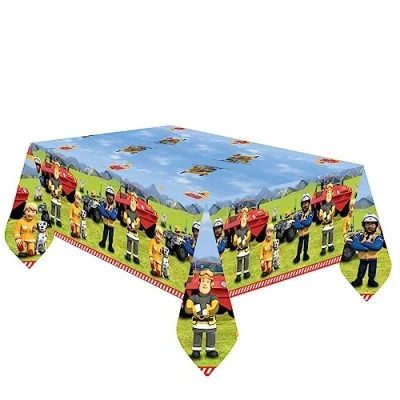 Afbeelding van AMSCAN Papieren tafelkleed Sam de Brandweerman 120 x 180 cm