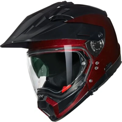 Afbeelding van Nolan N70 2X 06 Classico Nobile N Com Motorcross Helm, rood, afmeting 2XL voor man