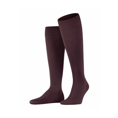 Afbeelding van Falke Climawool Business &amp; Casual Kniekousen barolo, Heren, Maat: 45/46, Barolo