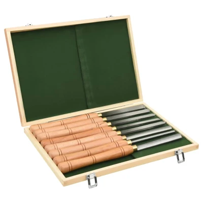 Afbeelding van 8 delige draaigereedschapsset HSS