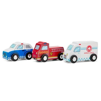 Afbeelding van New Classic Toys Mini Voertuigen Set 3 stuks