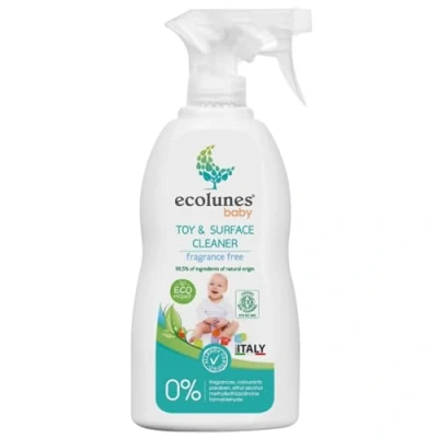 Afbeelding van Ecolunes Speelgoed en Oppervlaktereiniger Geurvrij. 99,5% ingrediënten van natuurlijke oorsprong