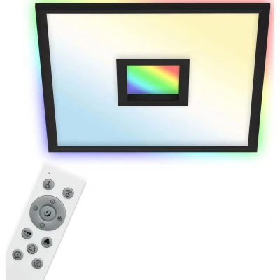 Afbeelding van Telefunken CENTERBACK LED Paneel 319405TF CCT kleurtemperatuur regeling incl. afstandsbediening RGB backlight effect centrelight traploos dimbaar via IP20 25.000 uur 44,5 x 6,3 cm