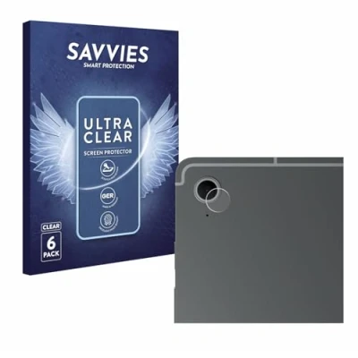 Afbeelding van Savvies Screenprotector voor Samsung Galaxy Tab S10 FE (ALLEEN Camera Lens) Folie Beschermfolie transparant (6 Stuks)