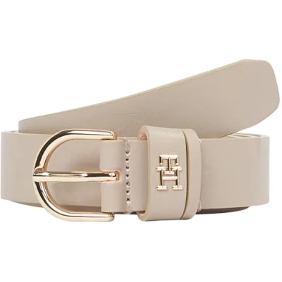 Afbeelding van Tommy Hilfiger Essential Effortless Riem, Dames, Maat: 75, Khaki