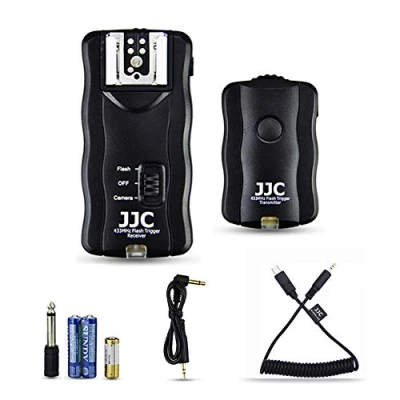 Afbeelding van JJC Draadloze Afstandsbediening Flash Speedlight Trigger voor Sony Alpha A1 A7III A7II A7 A7RIII A7RII A7R A7R2 A7SIII A7SII A7S A9 A6500 A6400 A6300 A6000 A5100 A5000 RX100 VII VI A V IV III RX10