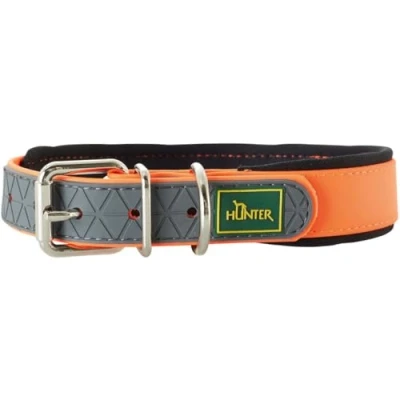 Afbeelding van HUNTER Convenience Comfort halsketting van neopreen zonder neopreen, 50 cm, oranje neon