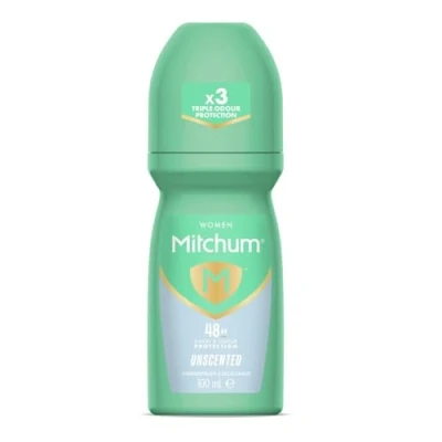 Afbeelding van Mitchum Women Unscented Deodorant Roll On 100 ml