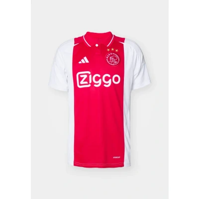 Afbeelding van adidas Performance AJAX Amsterdam 24/25 HOME Fanartikel, Heren, Maat: Small, White/red