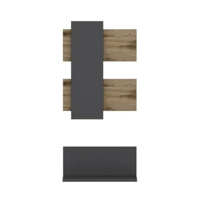 Afbeelding van Emob Dressoir Antraciet 22x45x20 cm